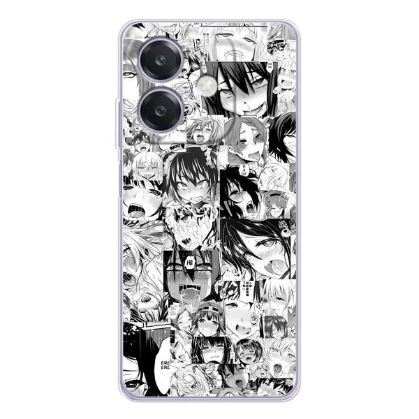 Чехол с принтом «Ahegao manga» для OPPO A3x