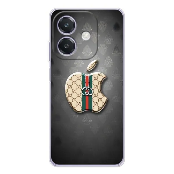Чехол с принтом «Apple gucci» для OPPO A3x