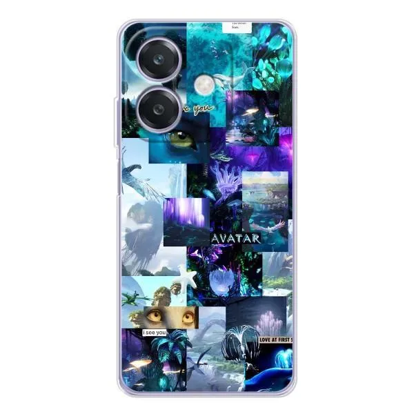 Чехол с принтом «коллаж Аватар» для OPPO A3x