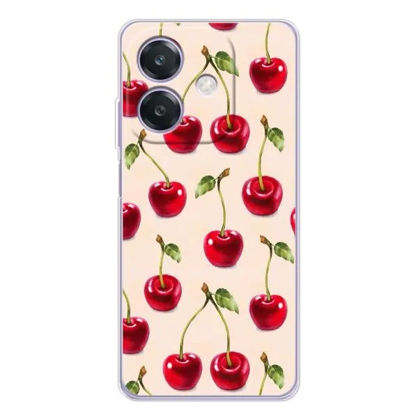 Чехол с принтом «Вишня» для OPPO A3x Чехол с принтом «Вишня» для OPPO A3x