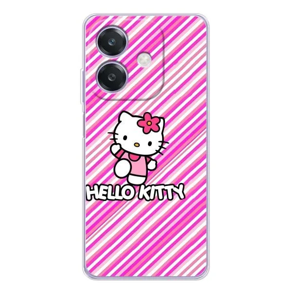 Чехол с принтом «Hello Kytty» для OPPO A3x