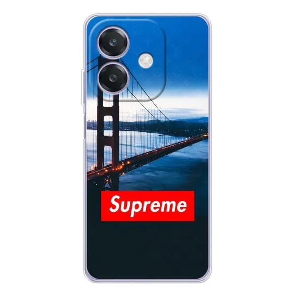 Чехол с принтом «Стиль Supreme» для OPPO A3x