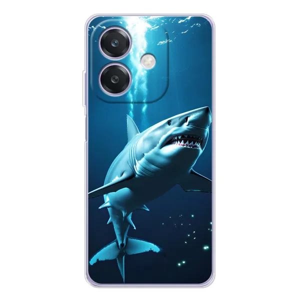 Чехол с принтом «Акула под водой» для OPPO A3x Чехол с принтом «Акула под водой» для OPPO A3x