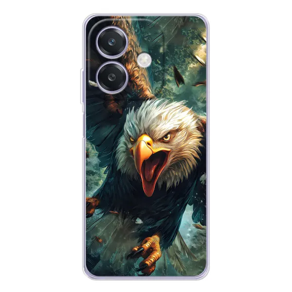Чехол с принтом «Орел в полете» для OPPO A3x Чехол с принтом «Орел в полете» для OPPO A3x