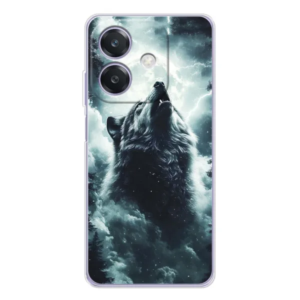 Чехол с принтом «Волк в облаках» для OPPO A3x Чехол с принтом «Волк в облаках» для OPPO A3x