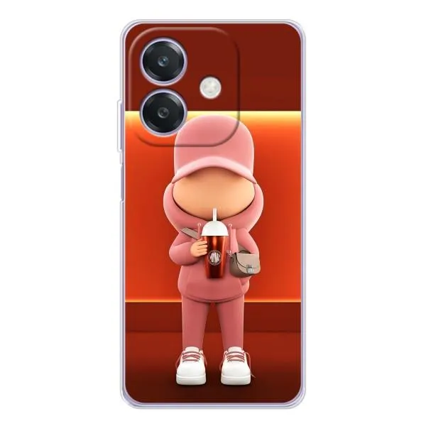 Чохол з принтом «З Кавою» для OPPO A3x