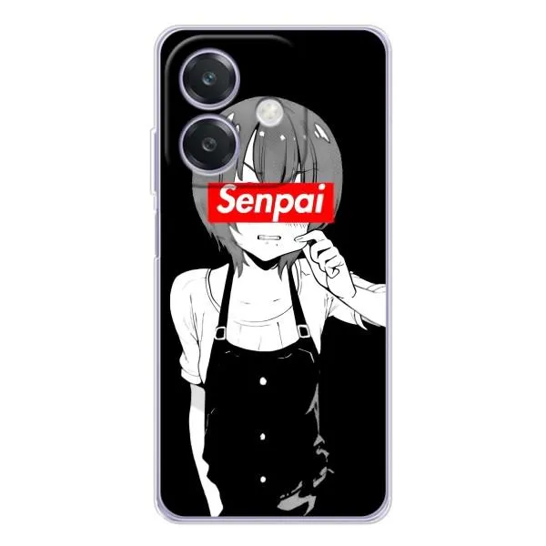 Чохол з принтом «Senpai» для OPPO A40m