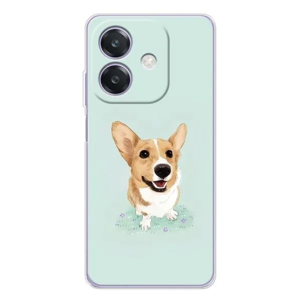 Чехол с принтом «Корги» для OPPO A40m