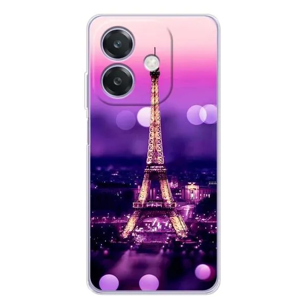Чехол с принтом «Париж Башня» для OPPO A40m