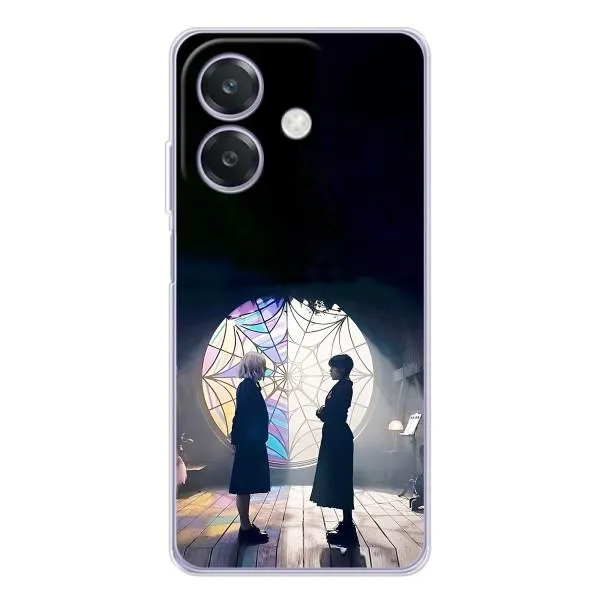 Чехол с принтом «Уэнздей и Инид» для OPPO A40m