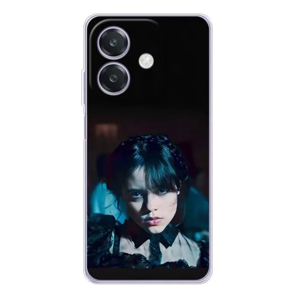 Чехол с принтом «взгляд Уэнздей» для OPPO A40m
