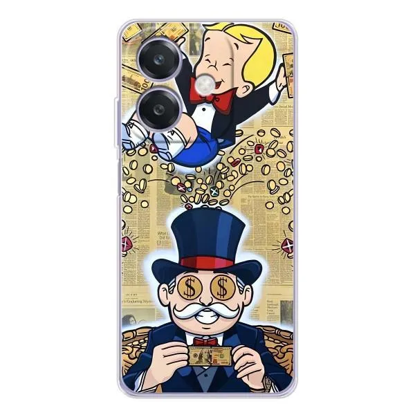 Чехол с принтом «Монополия Мен» для OPPO A40m