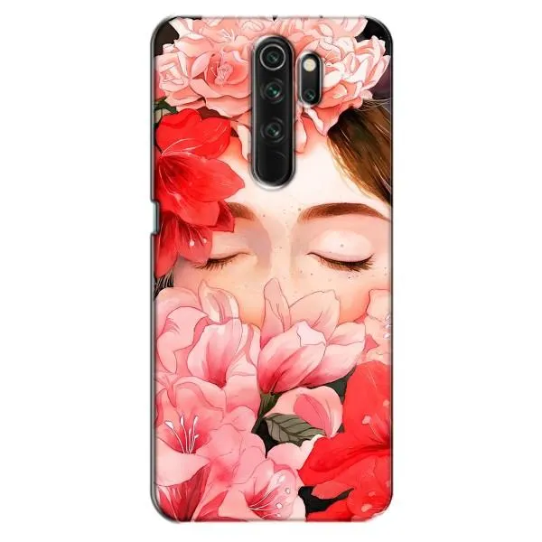 Чехол с принтом «Глаза в цветах» для OPPO A5 (2020)