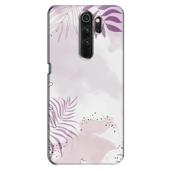 Чехол с принтом «Фиолетовые листья» для OPPO A5 (2020)