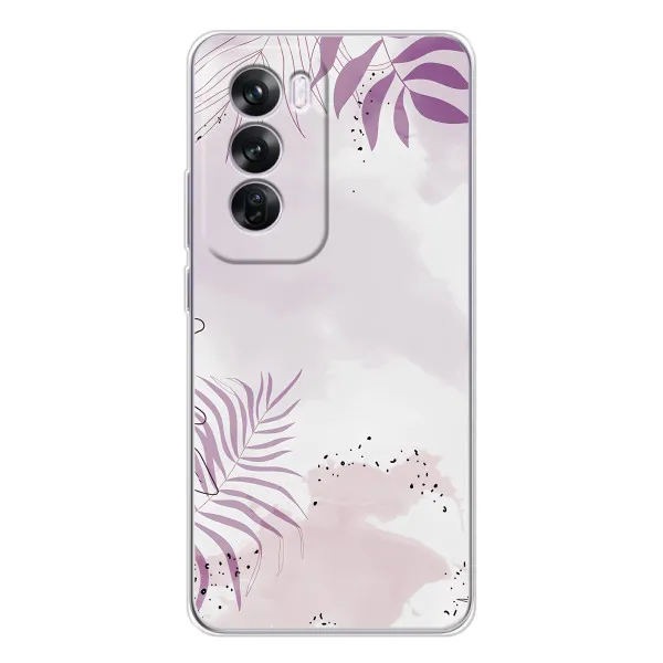 Чехол с принтом «Фиолетовые листья» для OPPO A5 5G Чехол с принтом «Фиолетовые листья» для OPPO A5 5G