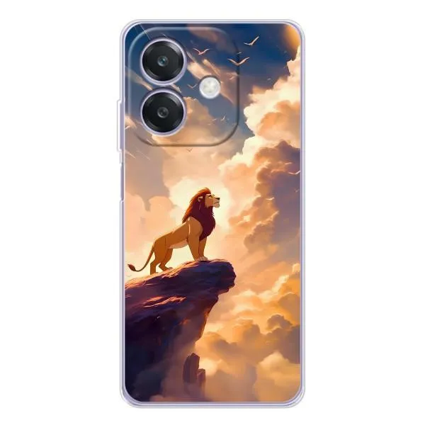 Чехол с принтом «Симба на скале» для OPPO A5 Pro