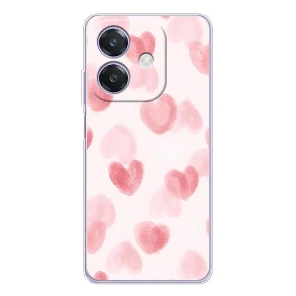 Чехол с принтом «Розовые сердечки» для OPPO A5 Pro