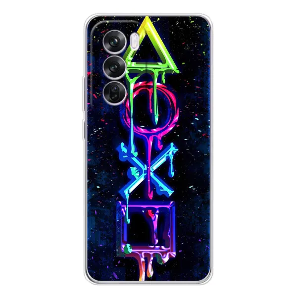 Чехол с принтом «Pleystation лого» для OPPO A5