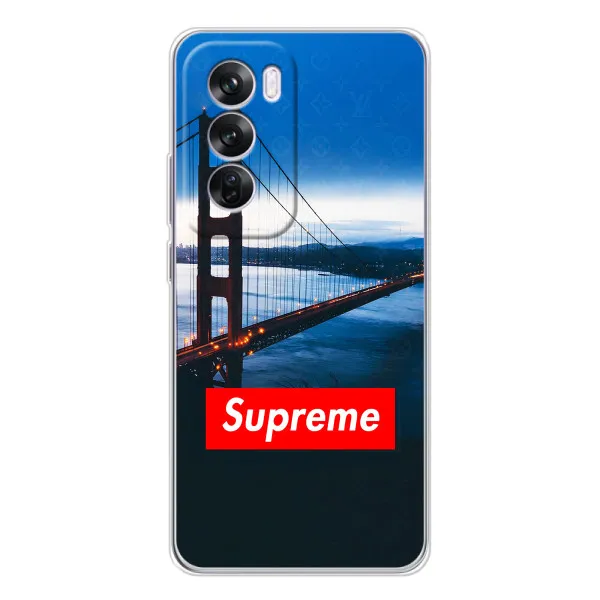 Чехол с принтом «Стиль Supreme» для OPPO A5