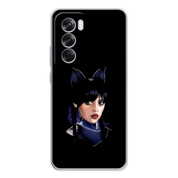 Чохол з принтом «серйозна Венздей» для OPPO A5 Чохол з принтом «серйозна Венздей» для OPPO A5