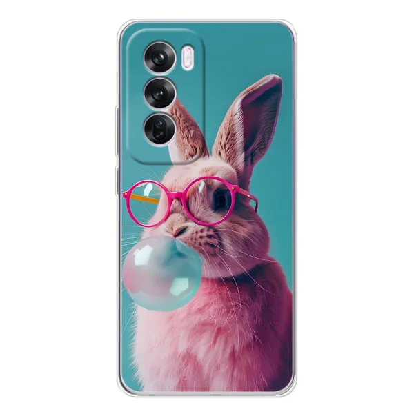 Чехол с принтом «Кролик в очках» для OPPO A5 Чехол с принтом «Кролик в очках» для OPPO A5