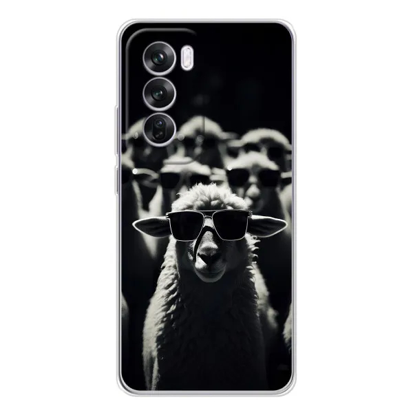 Чехол с принтом «Овечка в очках» для OPPO A5 Чехол с принтом «Овечка в очках» для OPPO A5