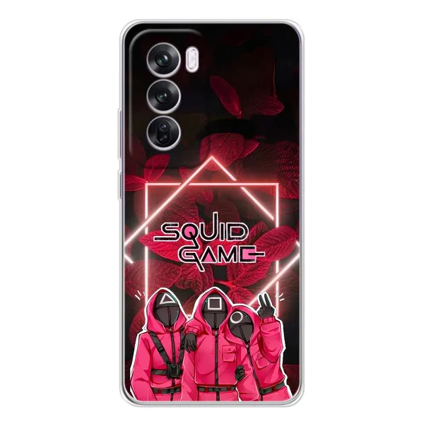 Чехол с принтом «Охранники Игра кальмара» для OPPO A5 Чехол с принтом «Охранники Игра кальмара» для OPPO A5