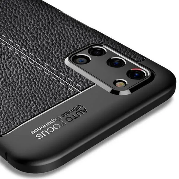 TPU чехол фактурный (с имитацией кожи) для Oppo A52 / A72 / A92 — фото 5