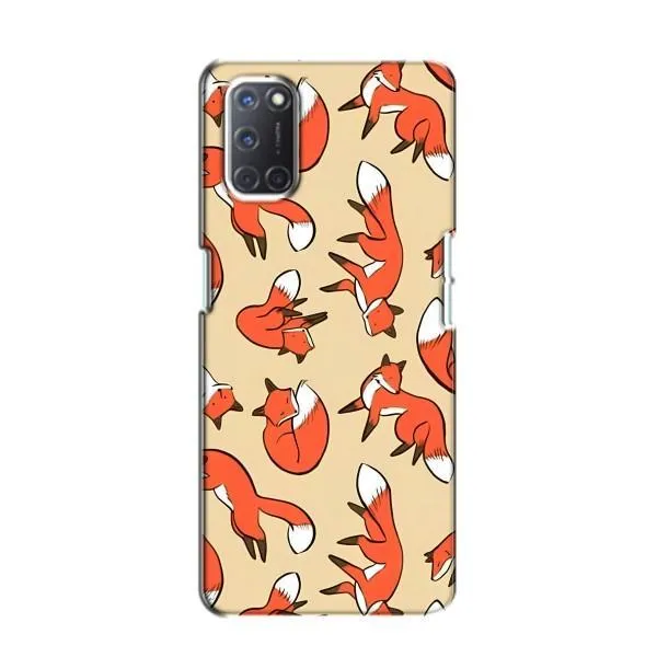 Чехол с принтом «Лисички» для OPPO A52