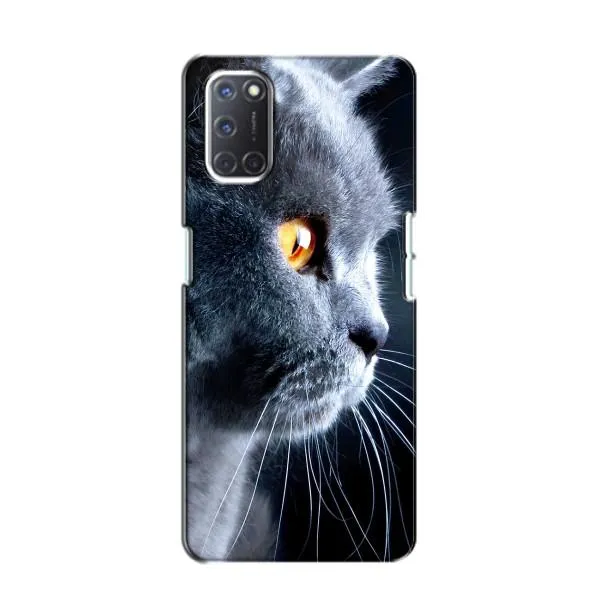 Чехол с принтом «Серый Кот» для OPPO A52