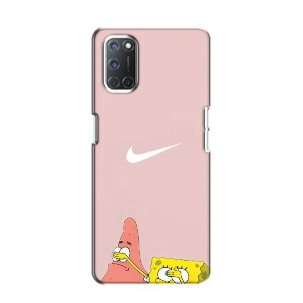 Чохол з принтом «Патрік і Губка» для OPPO A52