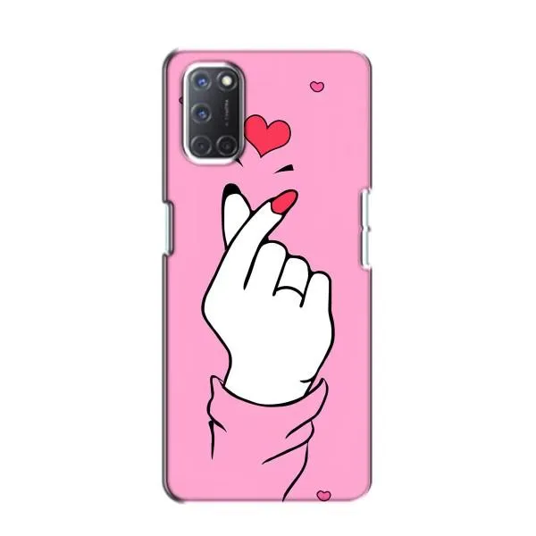 Чехол с принтом «Знак Love» для OPPO A52