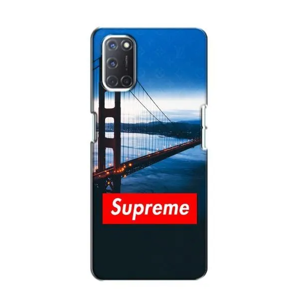 Чехол с принтом «Стиль Supreme» для OPPO A52