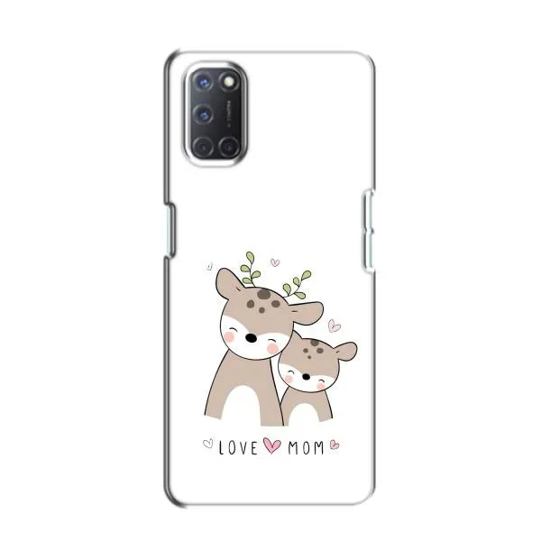 Чохол з принтом «Оленята мама і малюк» для OPPO A52 Чохол з принтом «Оленята мама і малюк» для OPPO A52