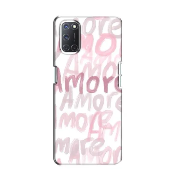 Чехол с принтом «Аморе любовь» для OPPO A52 Чехол с принтом «Аморе любовь» для OPPO A52