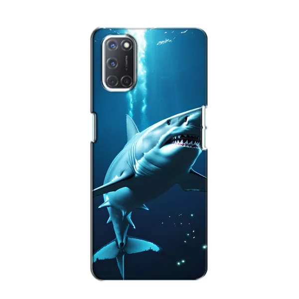 Чехол с принтом «Акула под водой» для OPPO A52