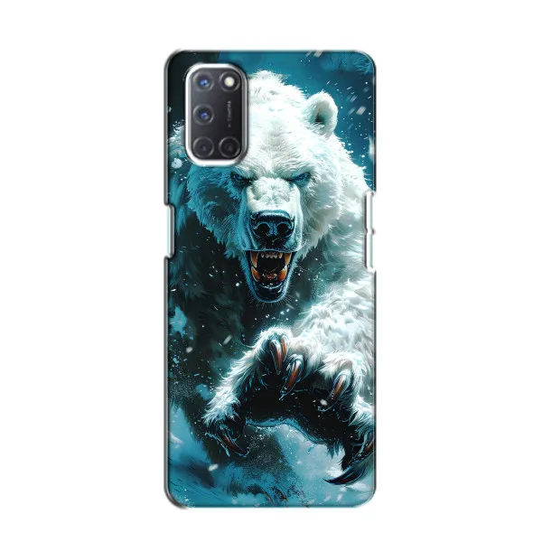Чехол с принтом «Полярный медведь» для OPPO A52
