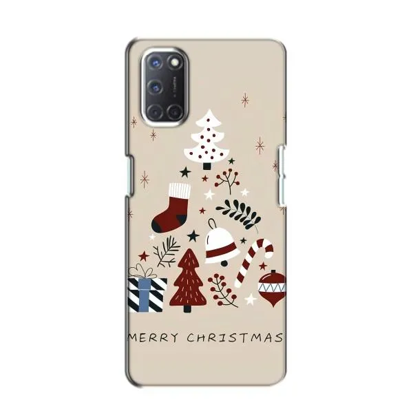 Чехол с принтом «Merry Christmas» для OPPO A52 Чехол с принтом «Merry Christmas» для OPPO A52
