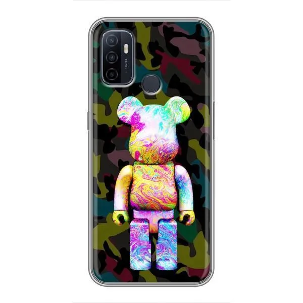 Чехол с принтом «Яркий Bearbrick» для OPPO A53 Чехол с принтом «Яркий Bearbrick» для OPPO A53