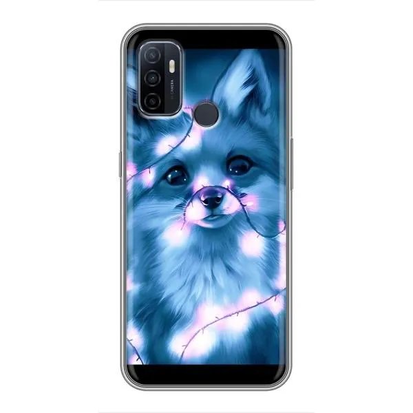 Чехол с принтом «Яркая лисичка» для OPPO A53