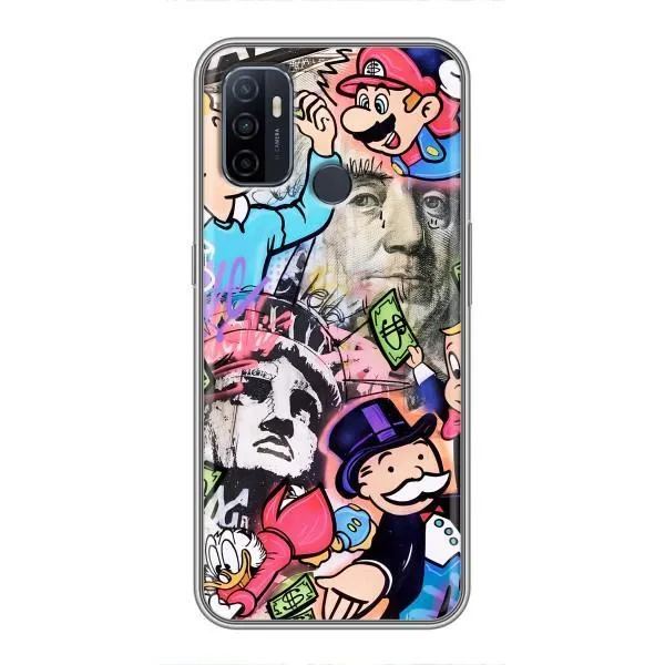 Чехол с принтом «Monopoly man» для OPPO A53