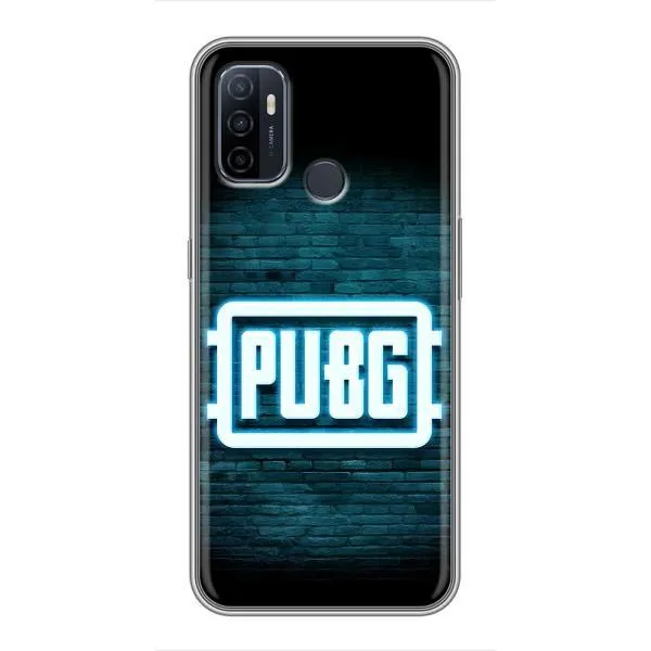 Чохол з принтом «Лого PUBG» для OPPO A53