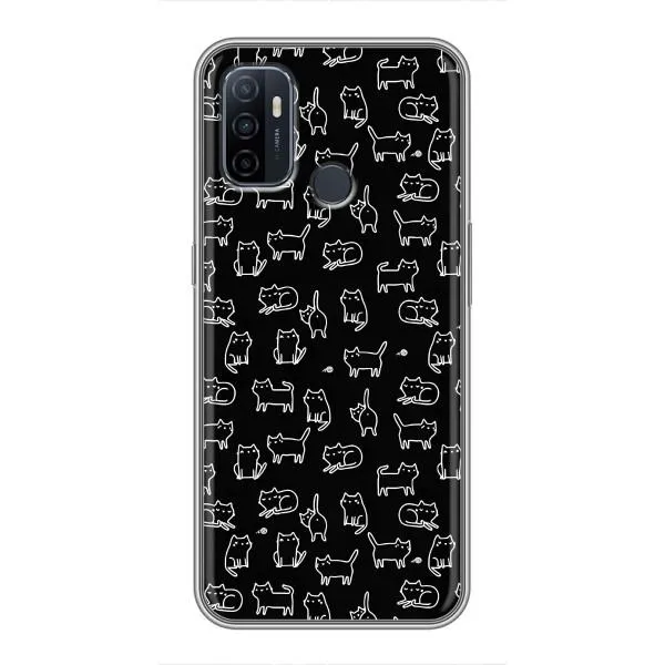 Чехол с принтом «Меленькие котики» для OPPO A53 Чехол с принтом «Меленькие котики» для OPPO A53