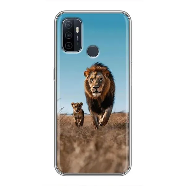 Чехол с принтом «Мусафа и Симба» для OPPO A53