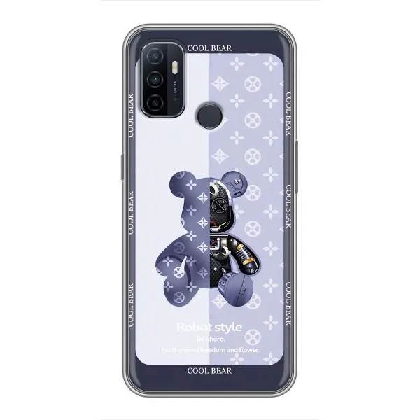 Чехол с принтом «Медвежонок LV» для OPPO A53 Чехол с принтом «Медвежонок LV» для OPPO A53