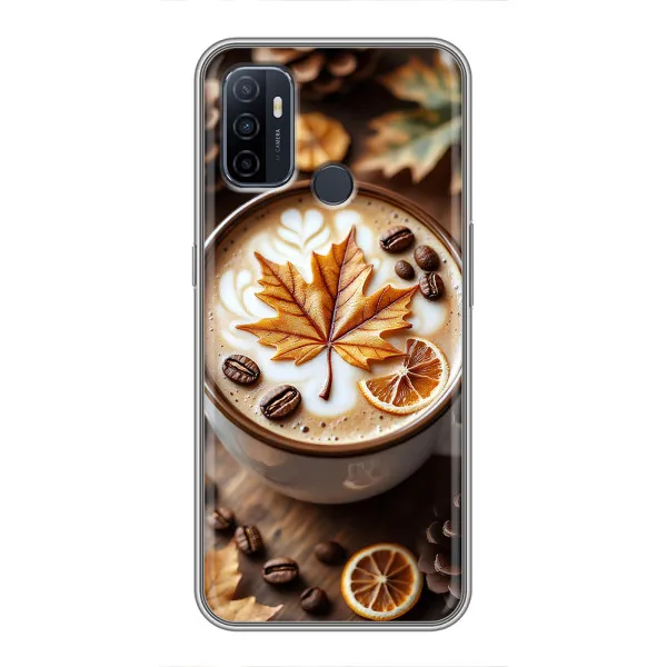 Чохол з принтом «Пряна кава» для OPPO A53