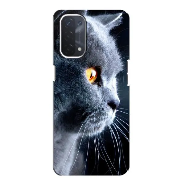 Чехол с принтом «Серый Кот» для OPPO A54 (5G)