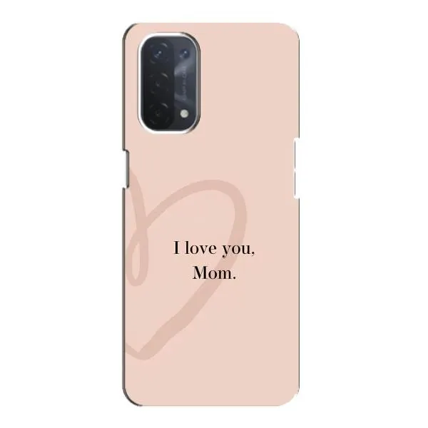 Чехол с принтом «Сердце маме» для OPPO A54 (5G)