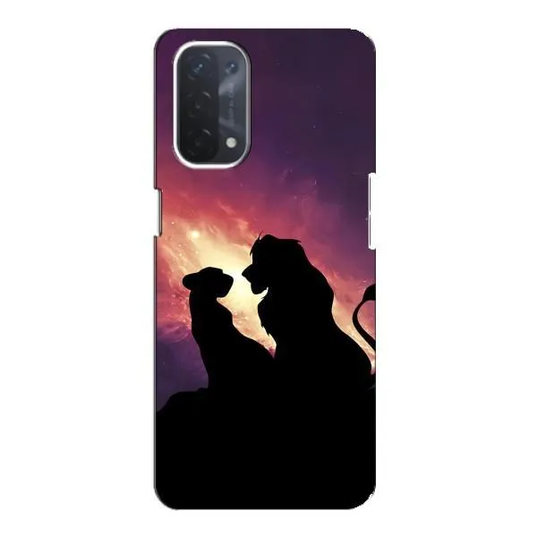 Чехол с принтом «Силуэт Симба и Налу» для OPPO A54 (5G) Чехол с принтом «Силуэт Симба и Налу» для OPPO A54 (5G)