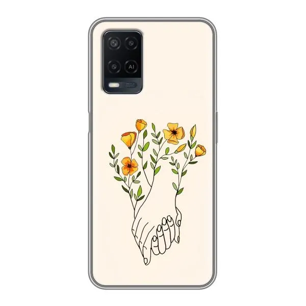 Чехол с принтом «Руки любви» для OPPO A54